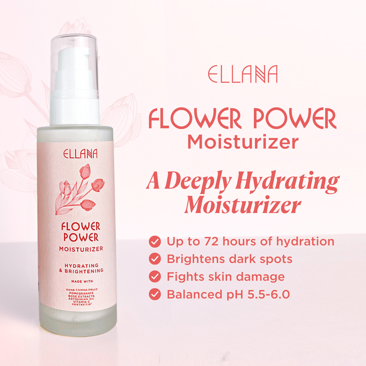 FLOWER POWER HYDRATION BOTTLE