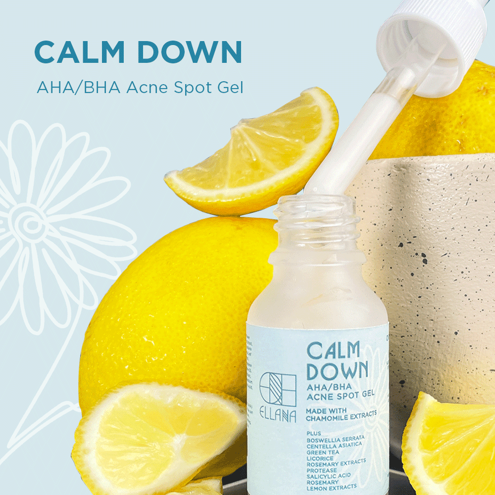 Calm Down AHA/BHA Acne Spot Gel (NEW 12g)